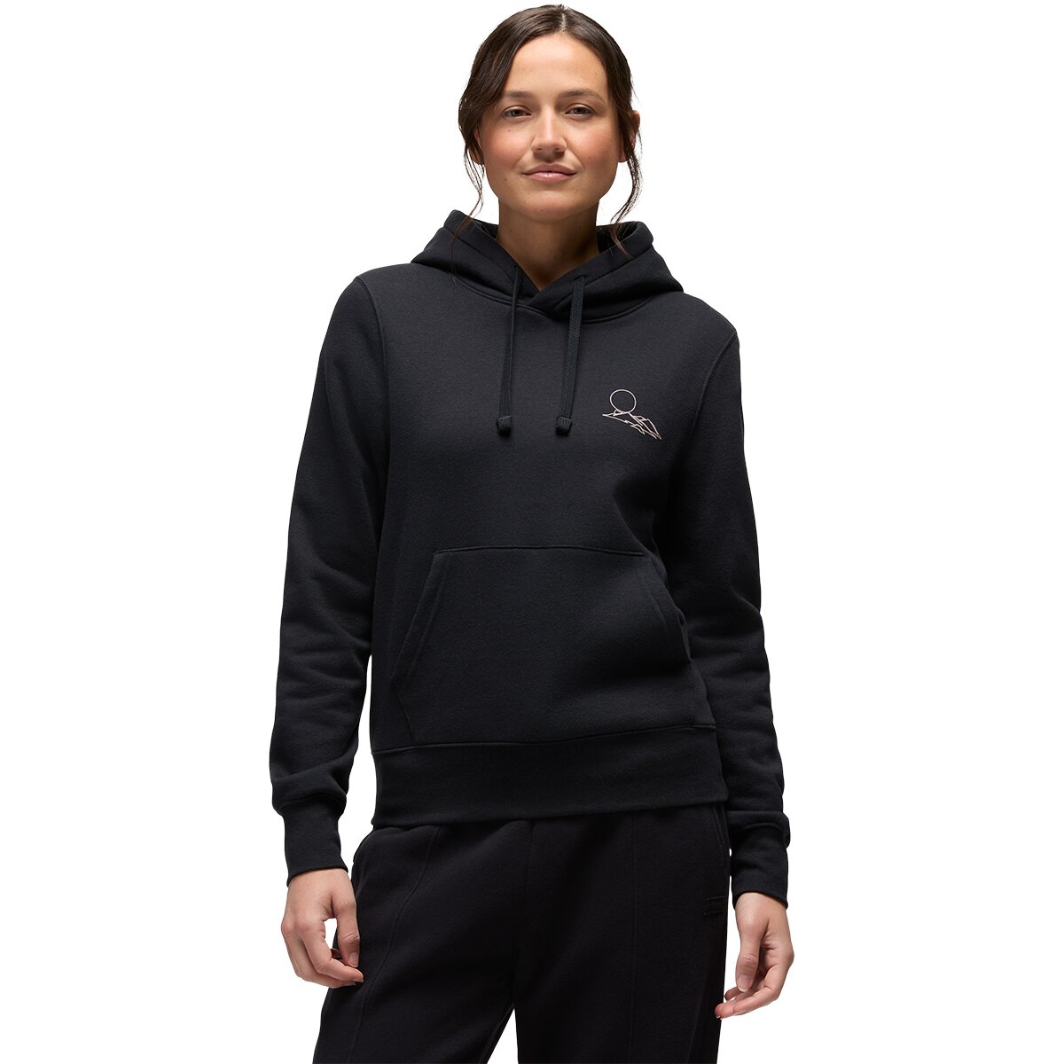 Image of prAna Everyday Graphic Hoodie - Women's Black Mindscape, XS
