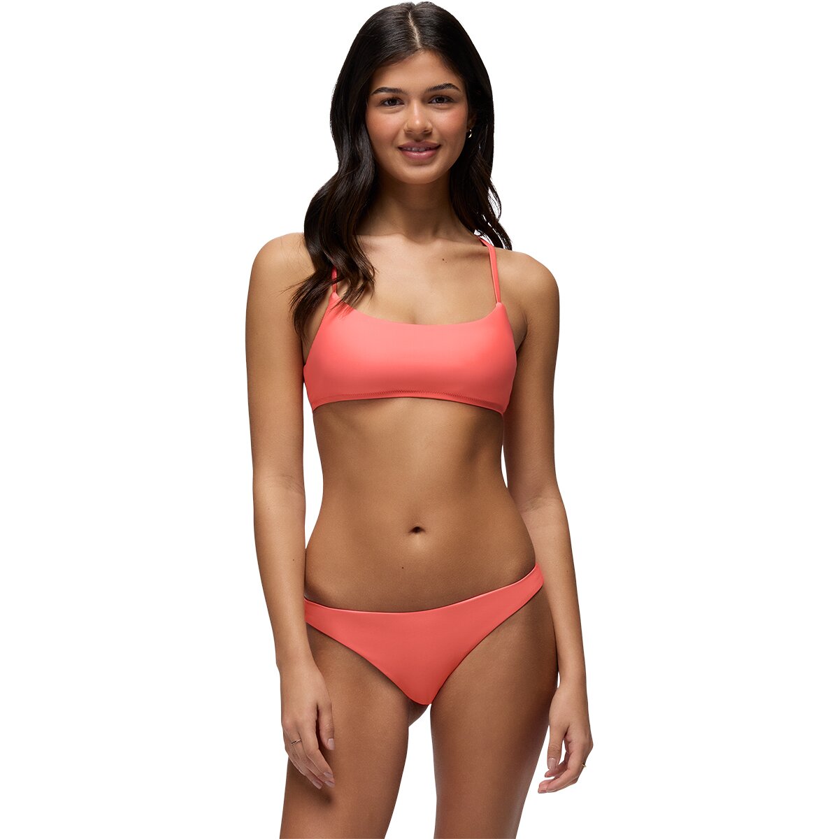 Image of prAna Lahari Classic Bikini Bottom - Women's Guava Pop, XL