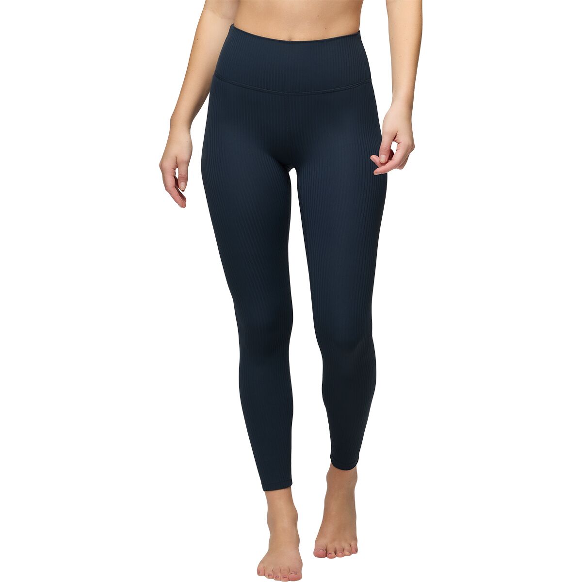 Image of prAna Luxara Rib 7/8 Legging - Women's Stormy Night, XS