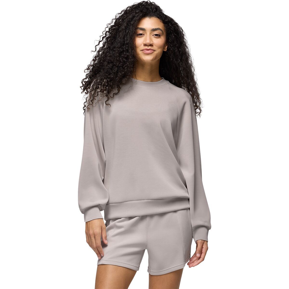 Image of prAna Shea Crewneck Sweatshirt - Women's Almond, XL