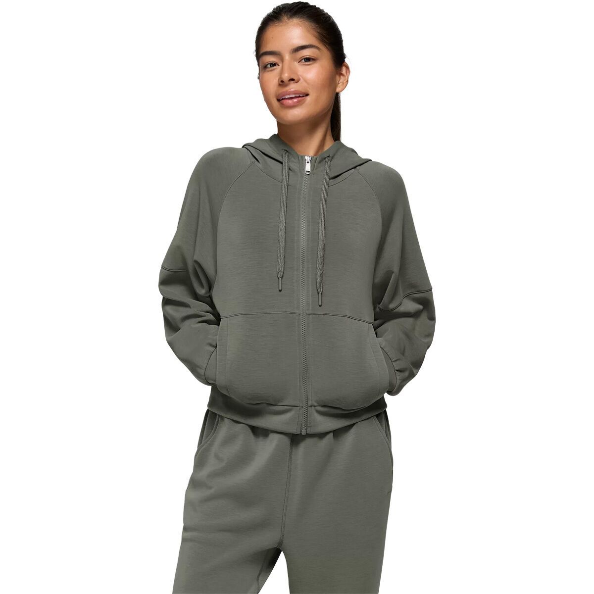 Image of prAna Shea Full-Zip Hoodie - Women's Thyme, XL