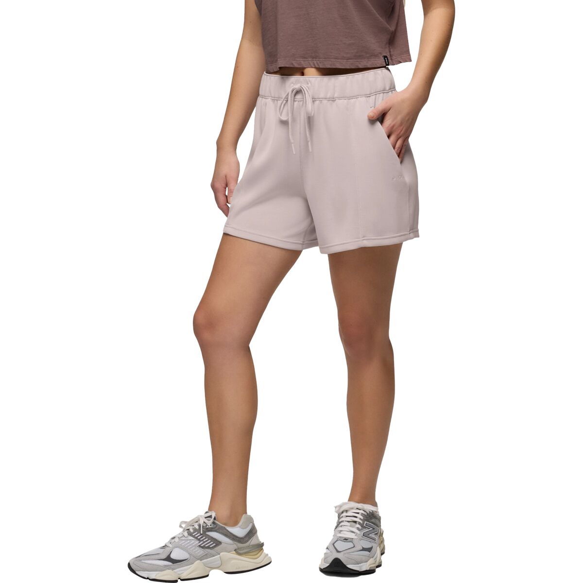 Image of prAna Shea High Rise 3in Short - Women's Almond, S