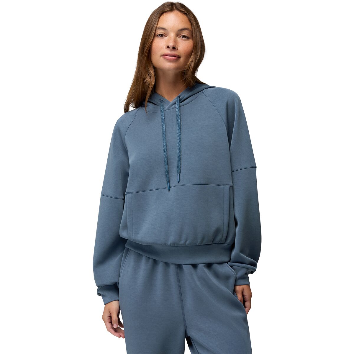 Image of prAna Shea Hoodie - Women's Bluff Blue, L