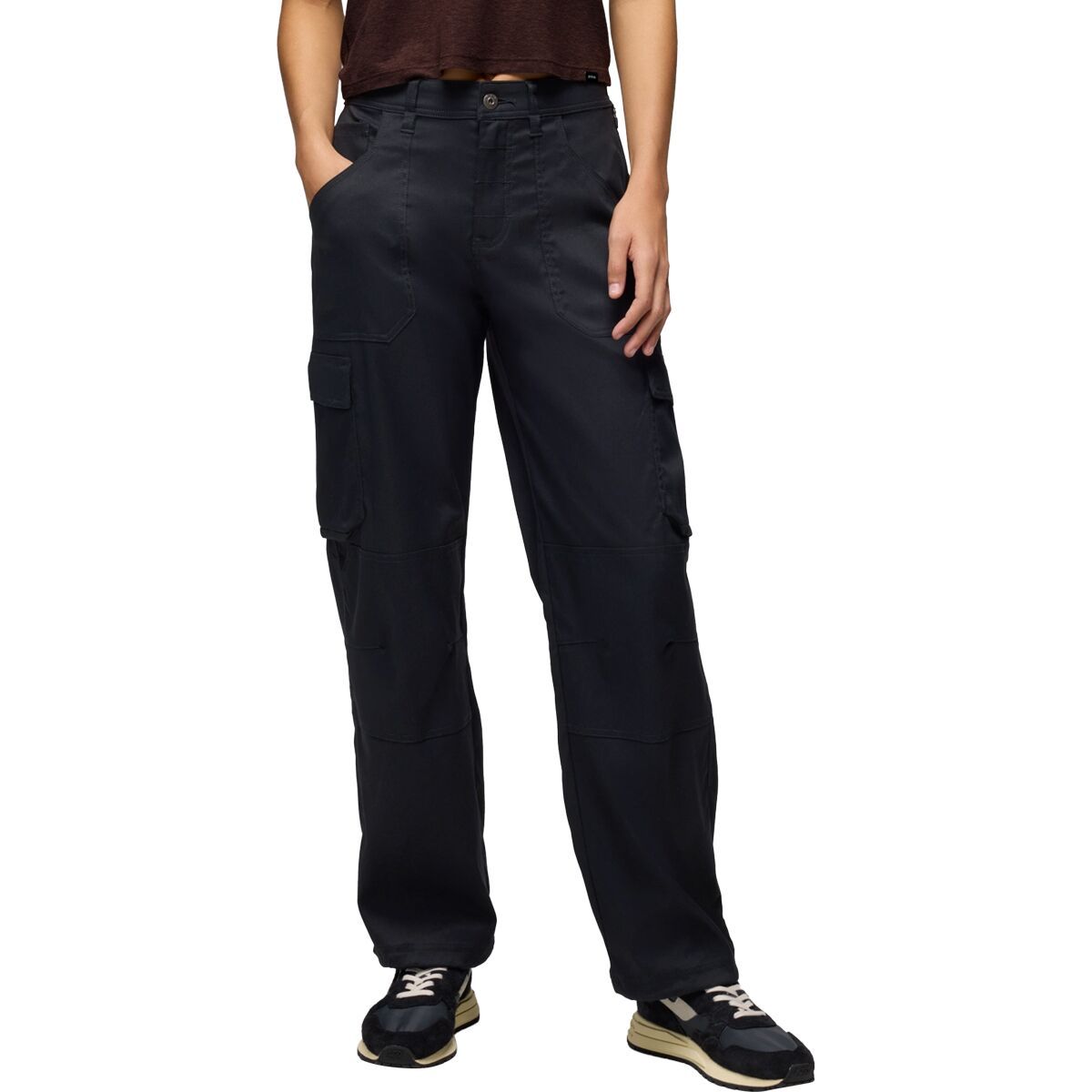 Image of prAna Stretch Zion Cargo Pant - Women's Black, 6x31