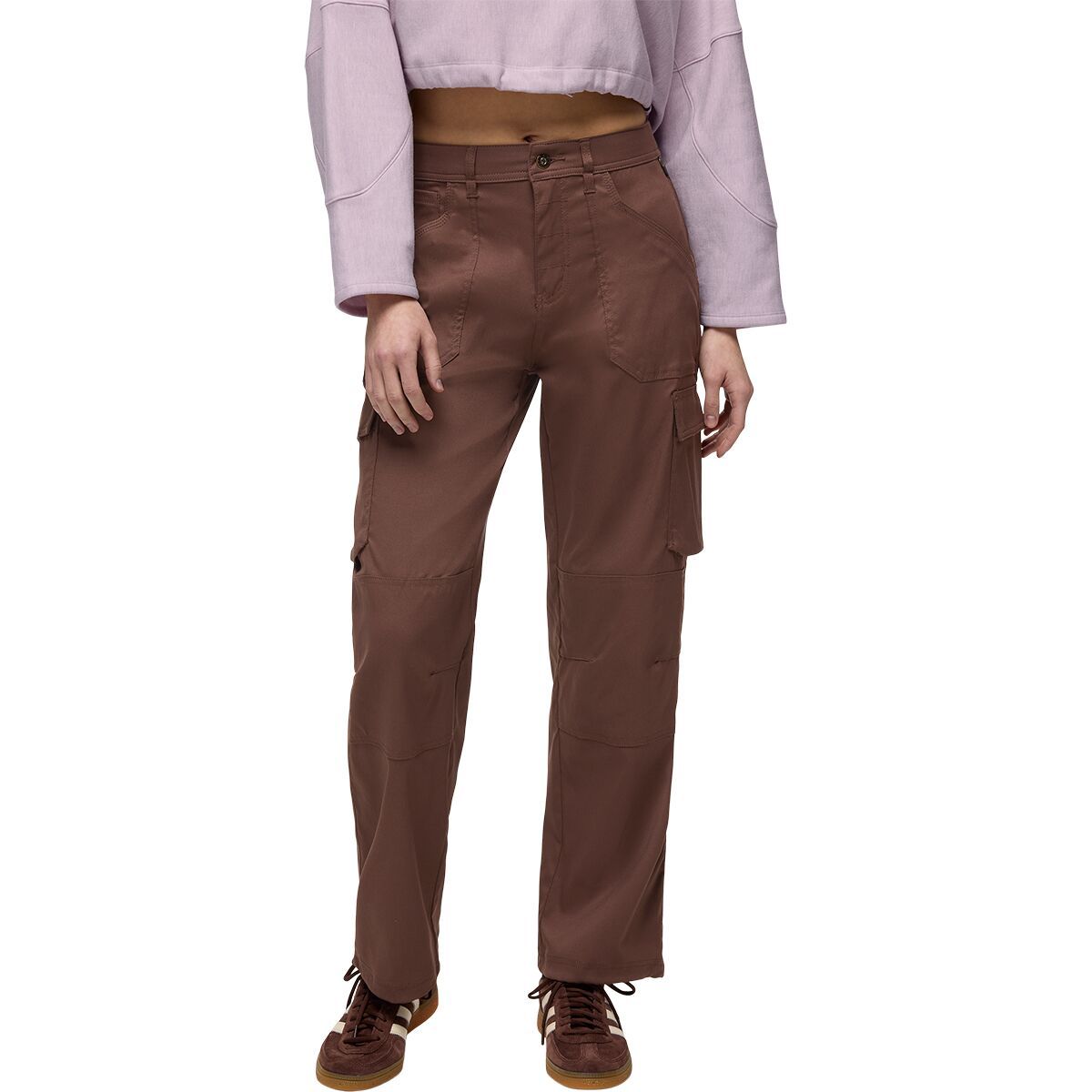 Image of prAna Stretch Zion Cargo Pant - Women's Mocha, 10x31