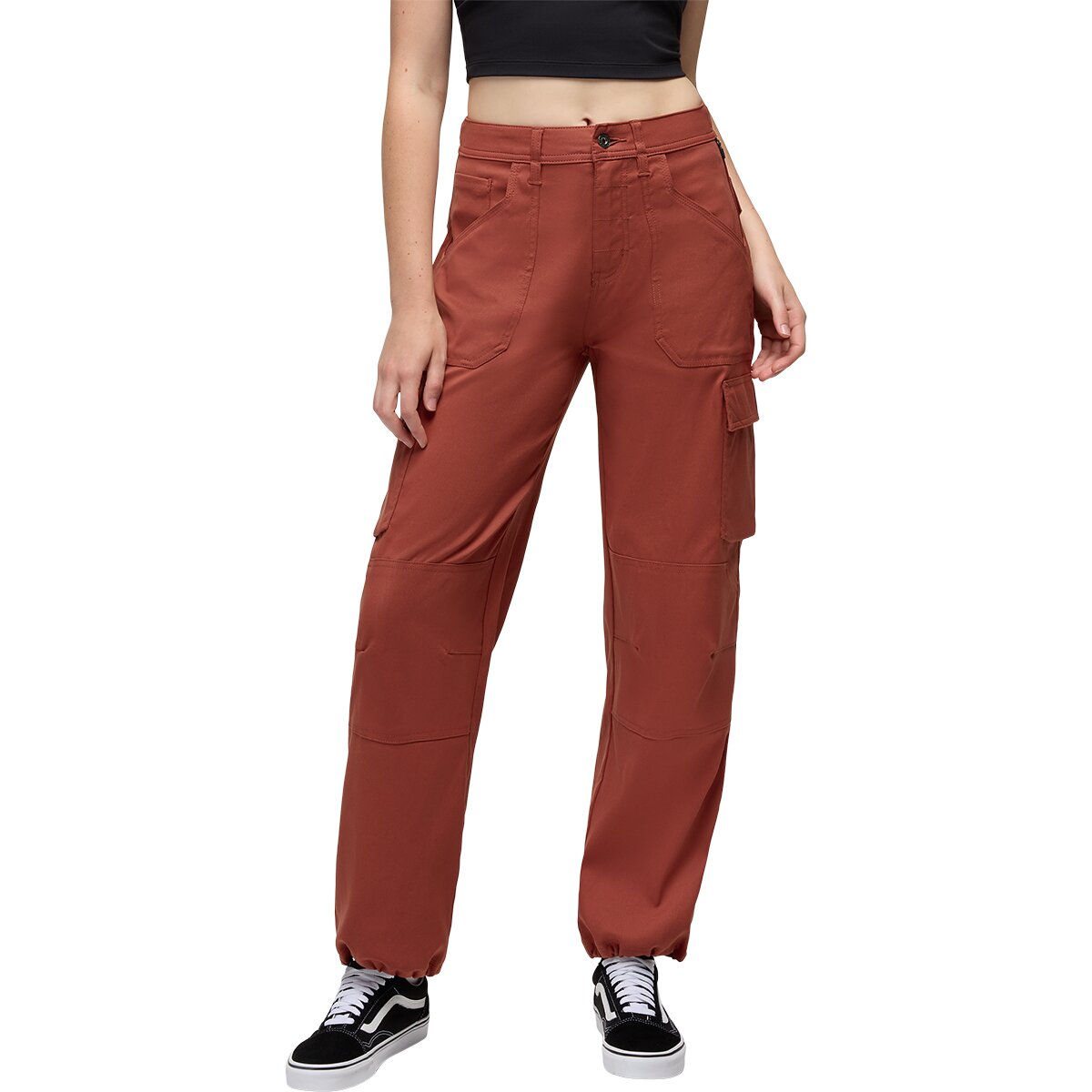 Image of prAna Stretch Zion Cargo Pant - Women's Red Ochre, 10x31