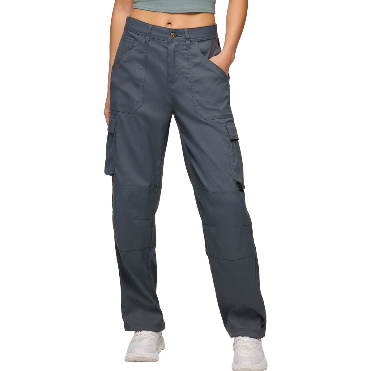 Image of prAna Stretch Zion Cargo Pant - Women's Thundercloud, 12x31