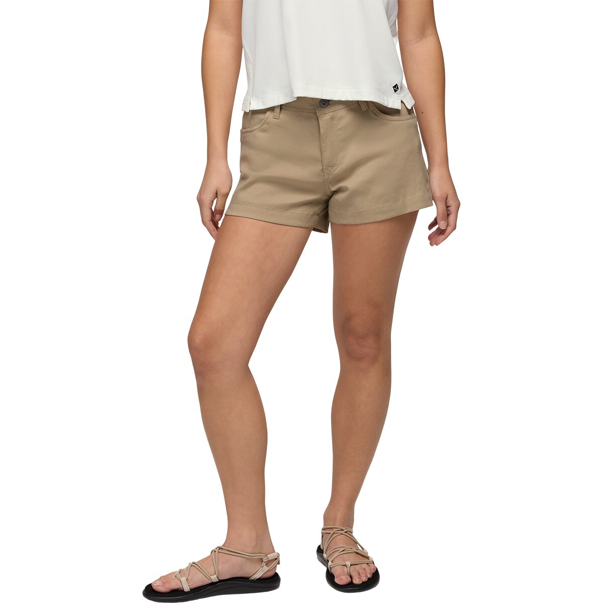 Image of prAna Stretch Zion Halle 5in Short - Women's Sandbar, 10