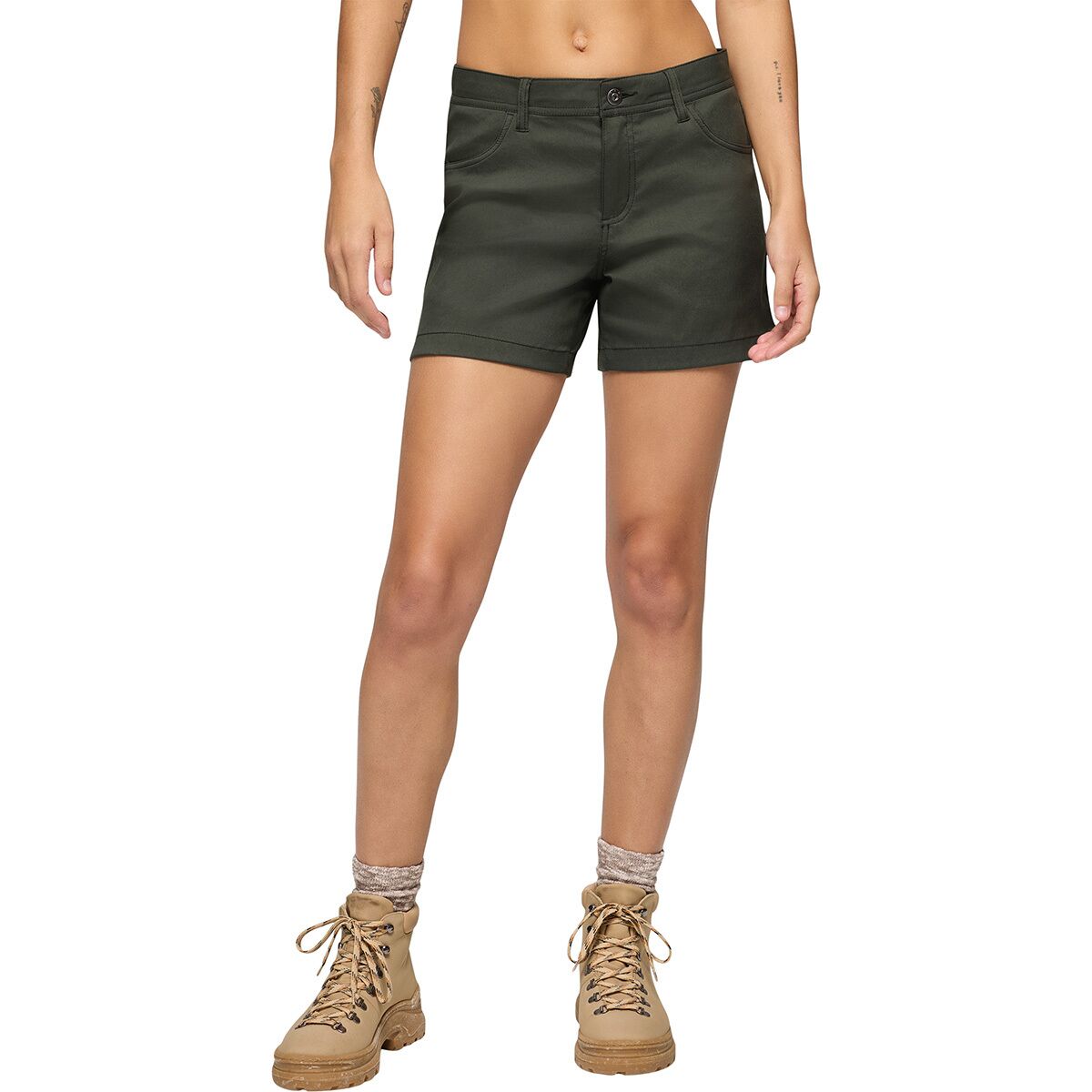 Image of prAna Stretch Zion Halle 5in Short - Women's Spruce, 12