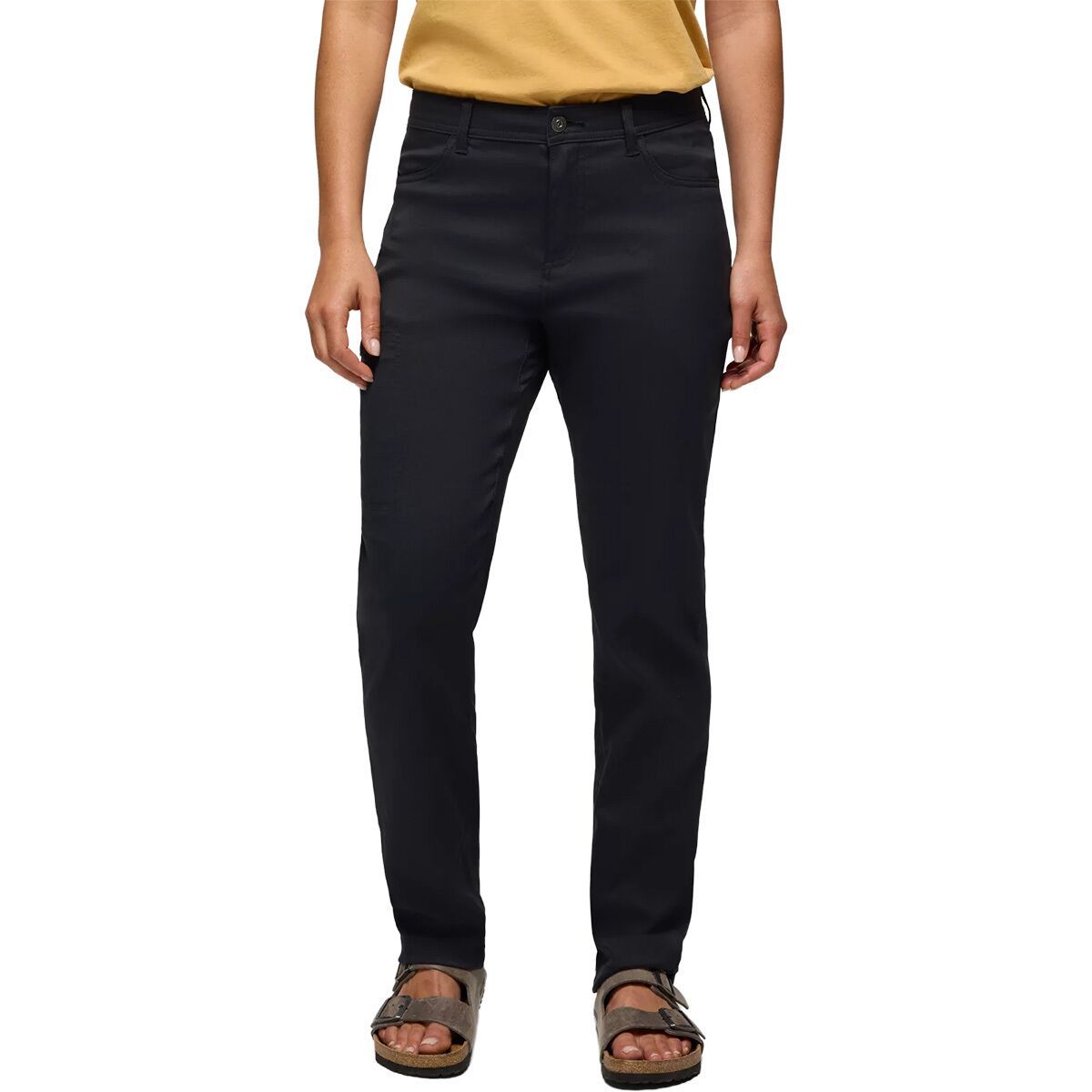 Image of prAna Stretch Zion Halle Pant - Women's Black, 8x34