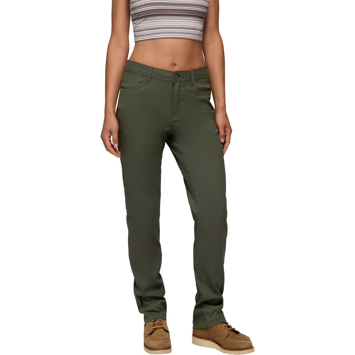 Image of prAna Stretch Zion Halle Pant - Women's Spruce, 14x32