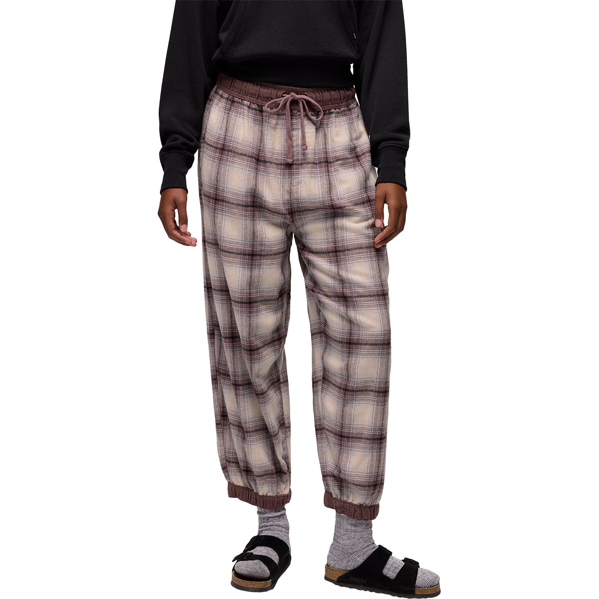 Image of prAna Cabin Core Flannel Pant - Women's Almond, XL