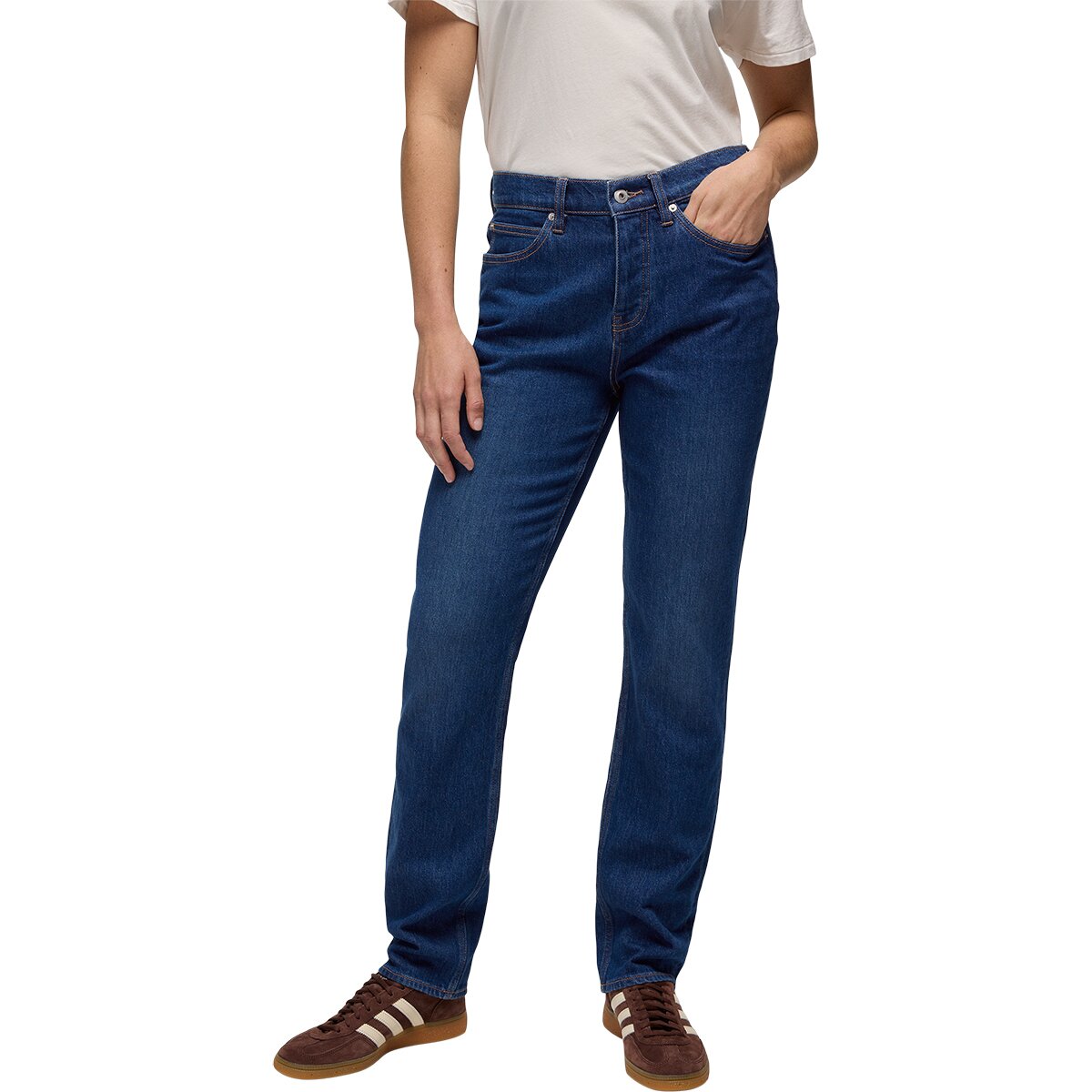 Image of prAna Carlsbad 760 Straight Leg Jean - Women's Lagoon, 31x30
