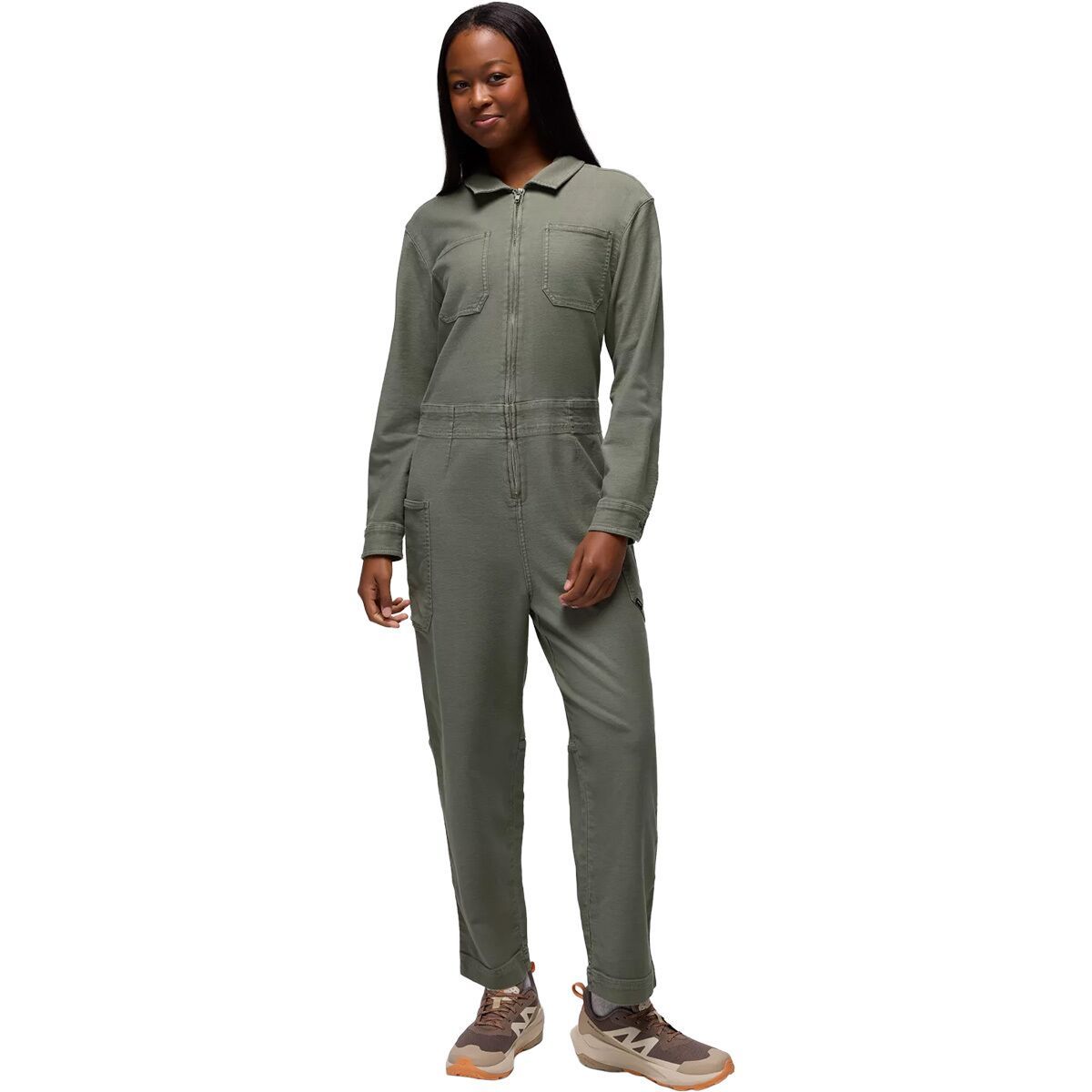 Image of prAna Cuyamaca Boiler Suit - Women's Thyme, M