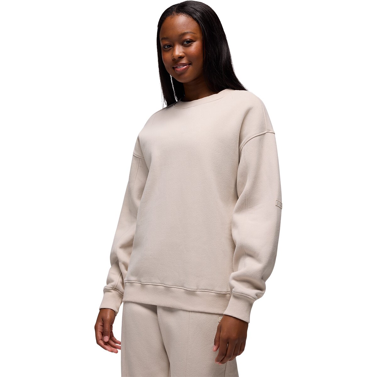 prAna prAna DreamFleece Crew Sweatshirt - Women's Almond, XL