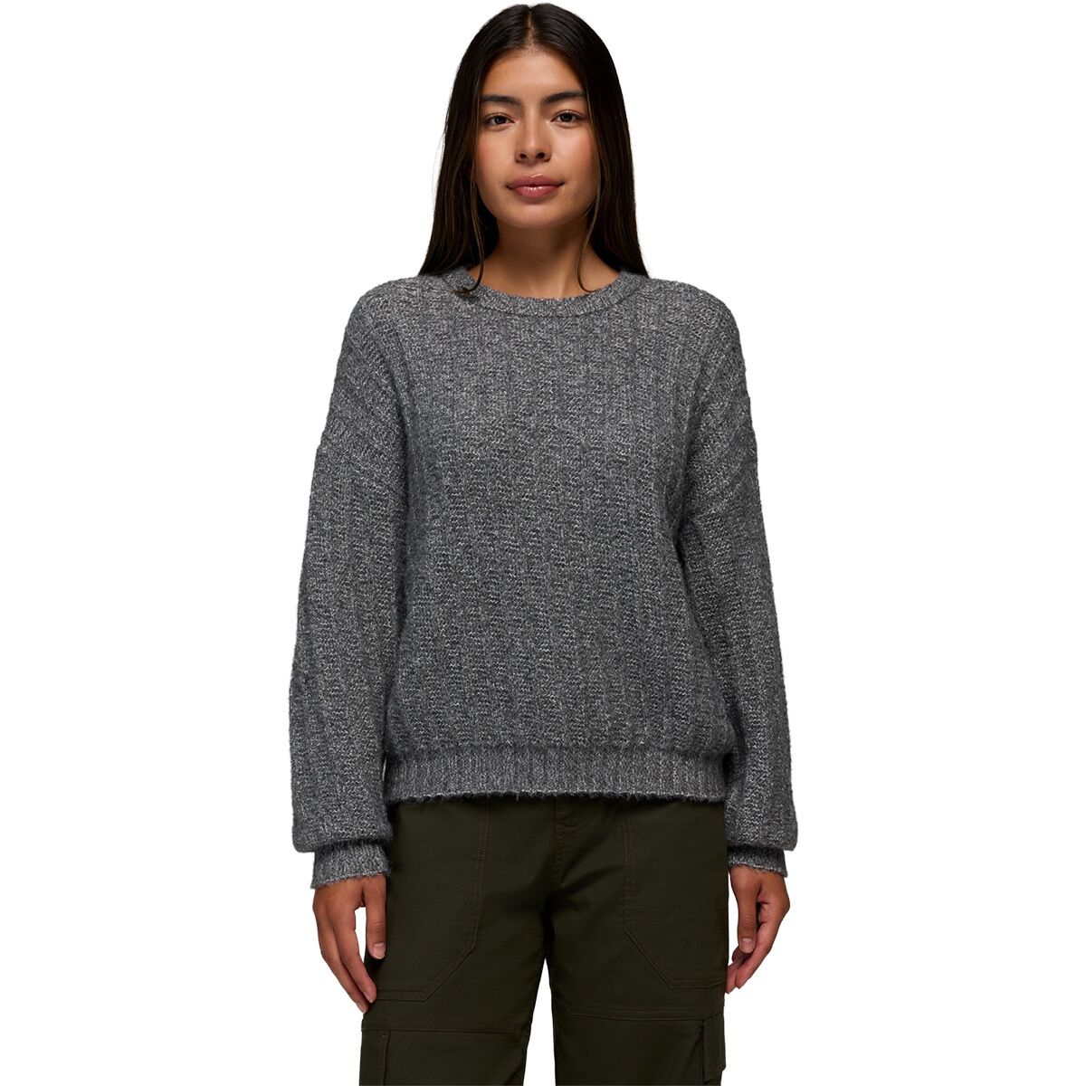 Image of prAna Emberbrook Sweater - Women's Heather Grey, L