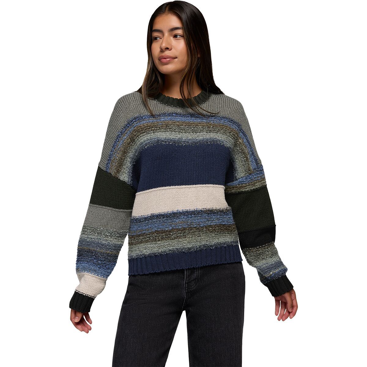 Image of prAna Fire Lodge Sweater - Women's Capulet Blue, L