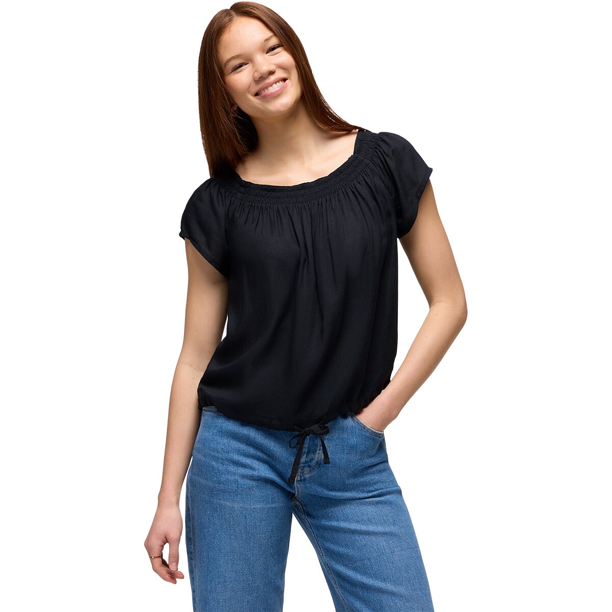 Image of prAna Laguna Heights Top - Women's Black, XS
