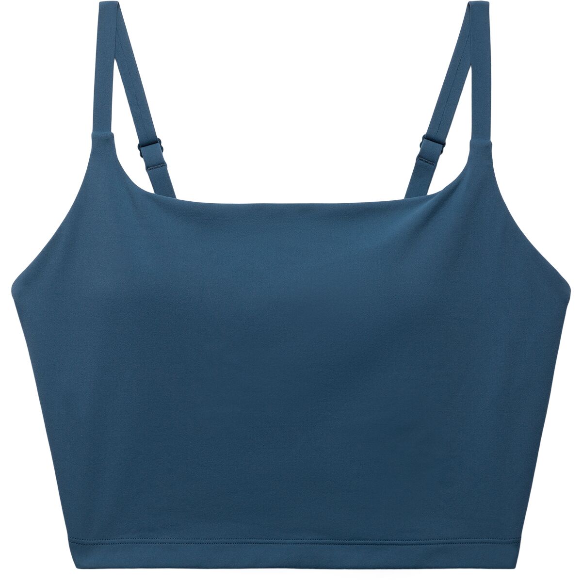 Image of prAna Luxara Longline Bra - Women's Bluff Blue, M