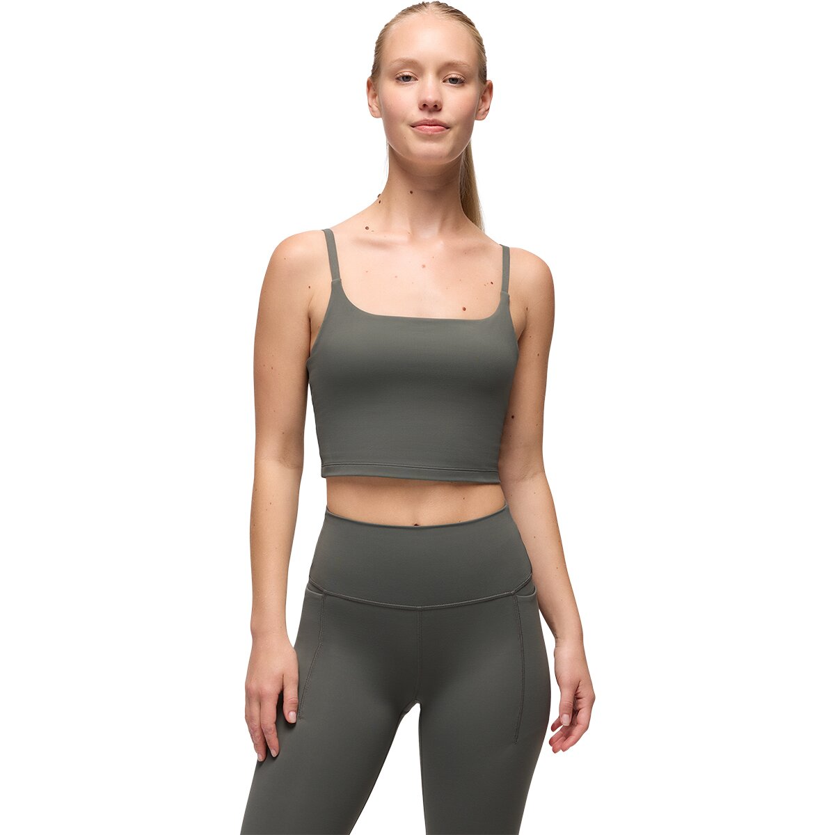 Image of prAna Luxara Longline Bra - Women's Thyme, XL