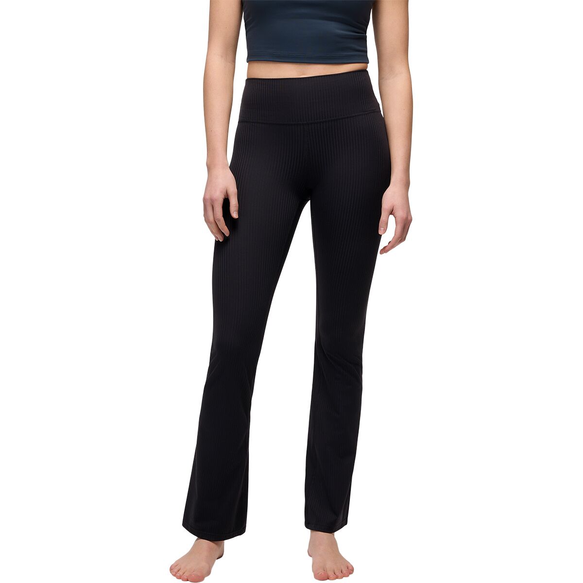 Image of prAna Luxara Rib Bootcut Pant - Women's Black, XS