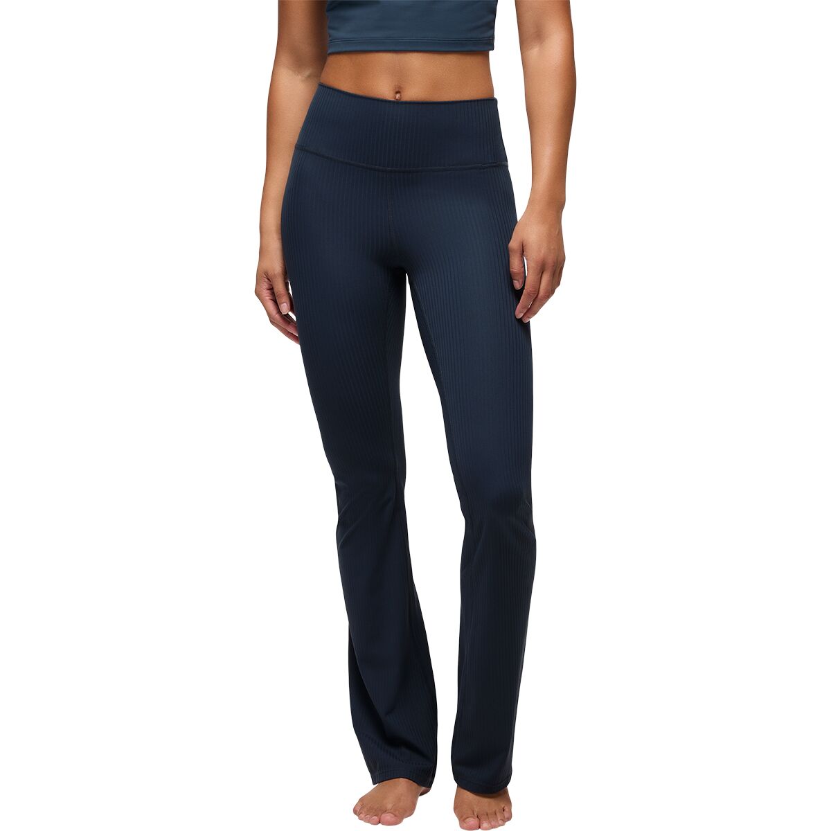 Image of prAna Luxara Rib Bootcut Pant - Women's Stormy Night, L