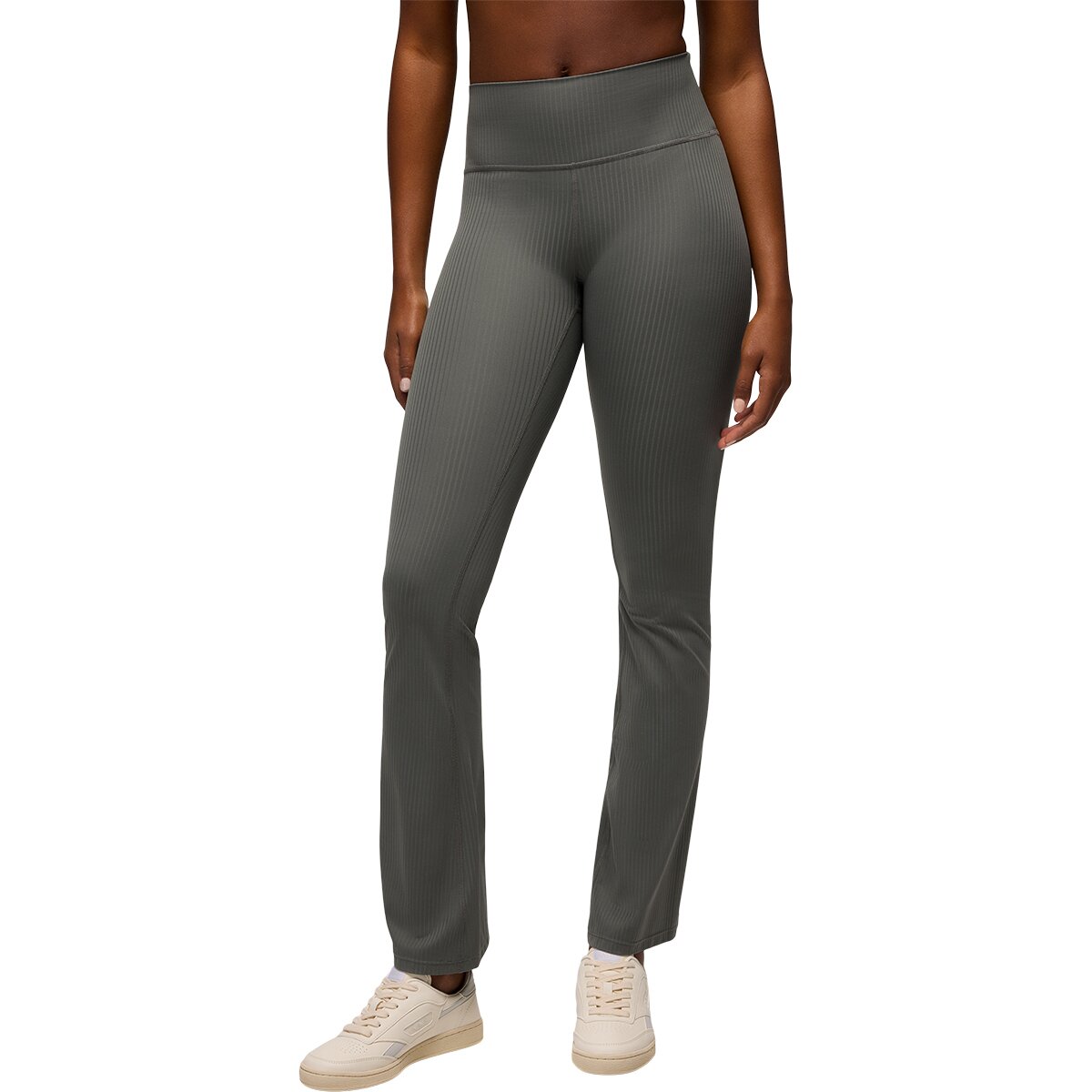 Image of prAna Luxara Rib Bootcut Pant - Women's Thyme, XS