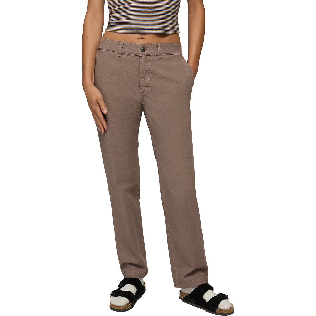 Image of prAna Rock Ridge Chino Pant - Women's Mud, 4x30