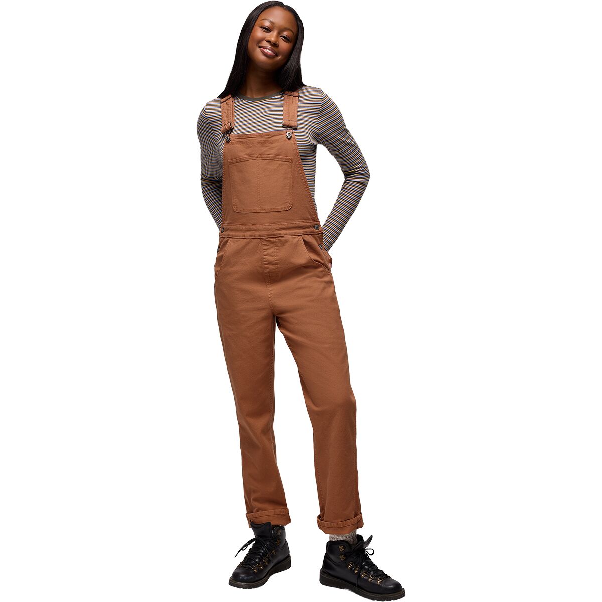 Image of prAna Rock Ridge Overalls - Women's Tawny, L