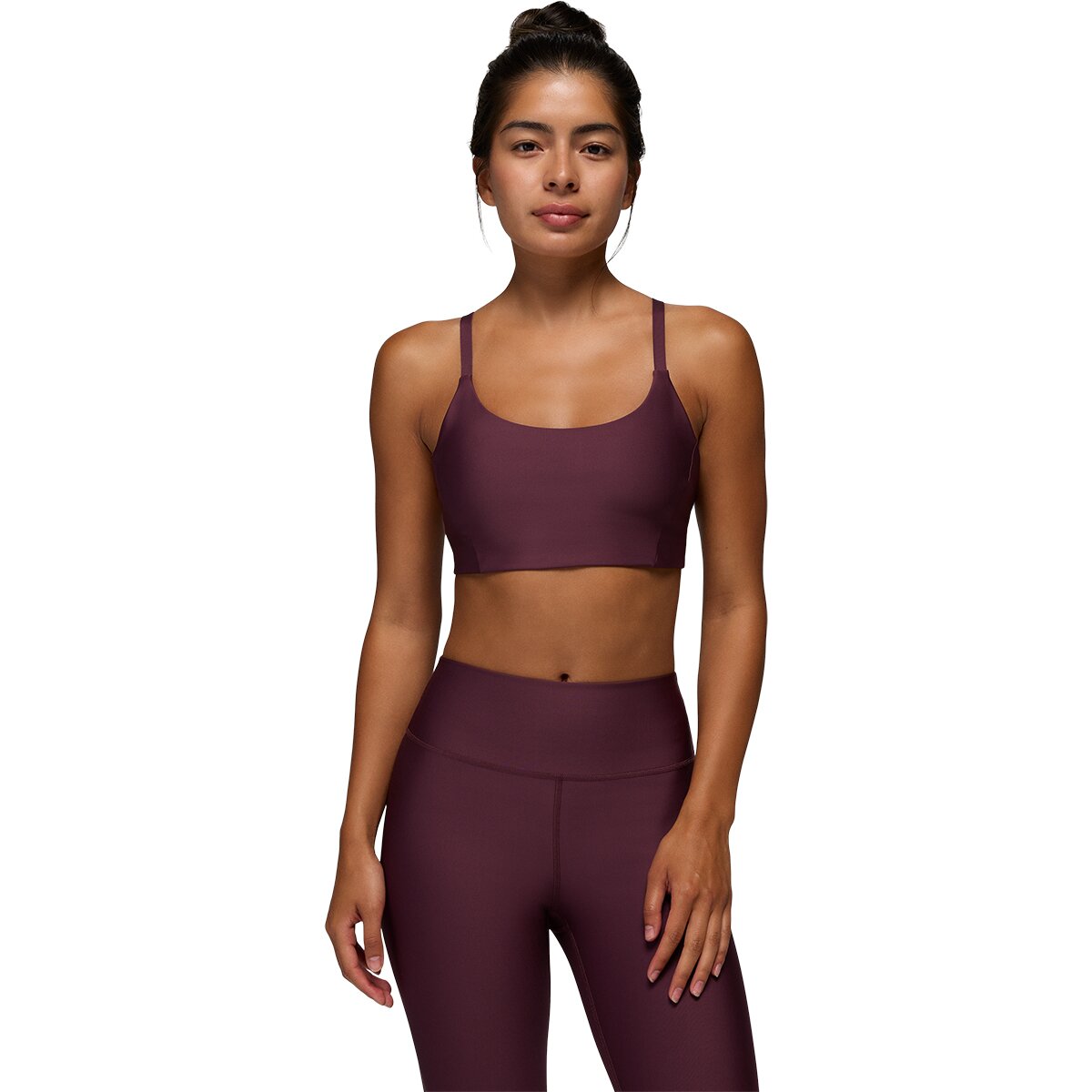 Image of prAna Sculpt Scoop Bra - Women's Deep Vino, XS