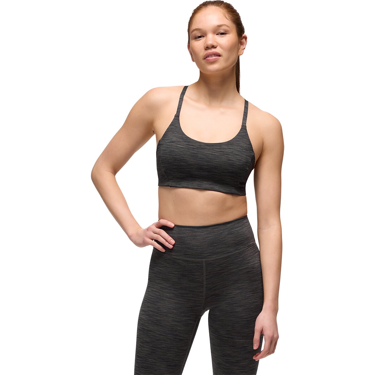 Image of prAna Sculpt Scoop Bra - Women's Nori Spacedye, XL