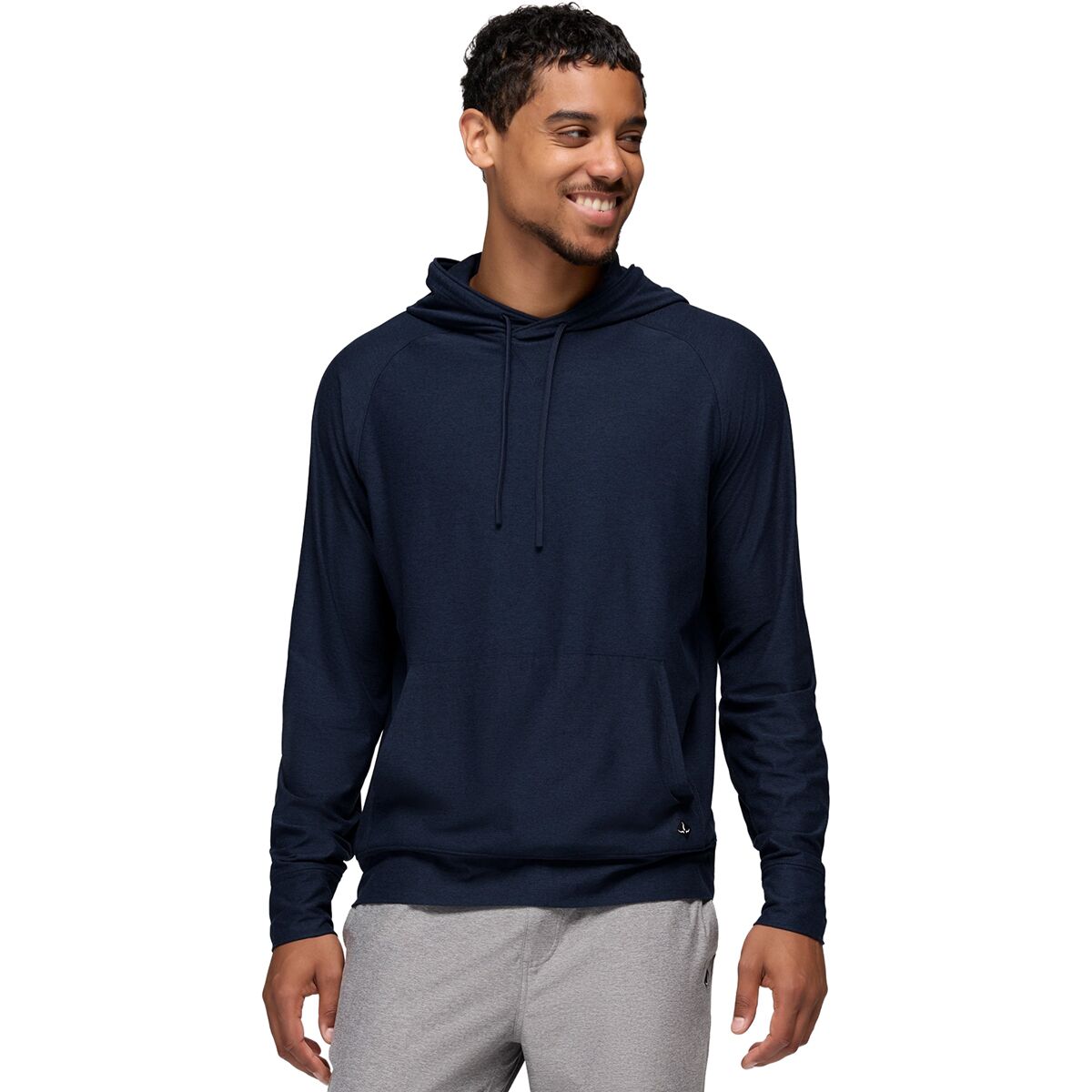 Image of prAna Altitude Tracker LT Hoodie - Men's Nautical Heather, XXL