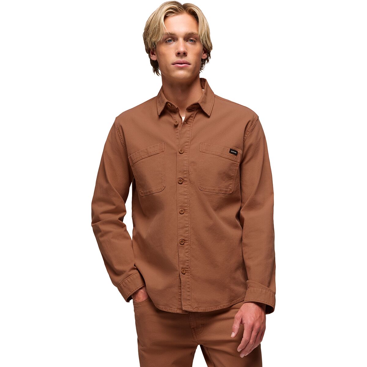 Image of prAna Rock Ridge Overshirt - Men's Tawny, L