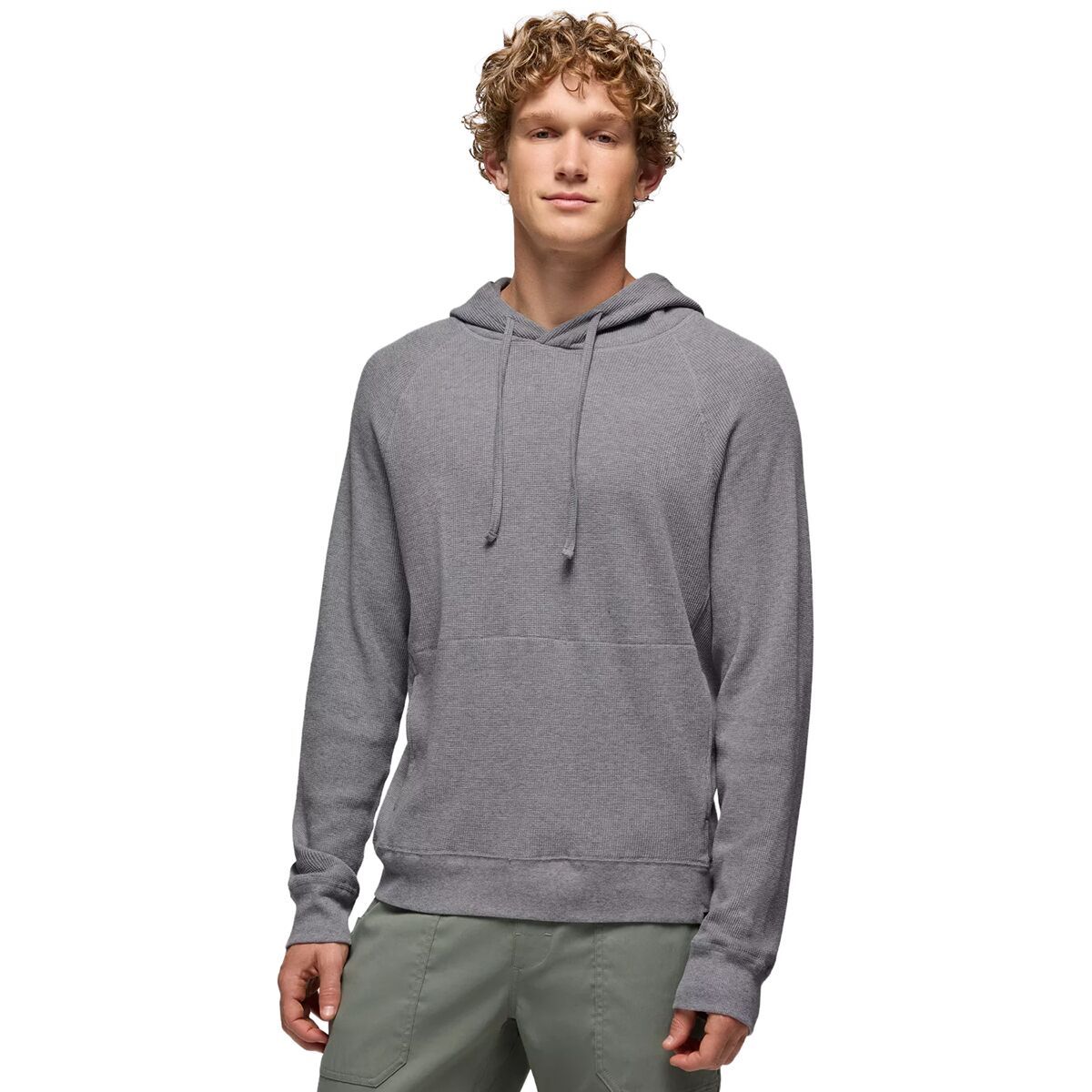 Image of prAna Touchstone Hoodie - Men's Heather Grey, M