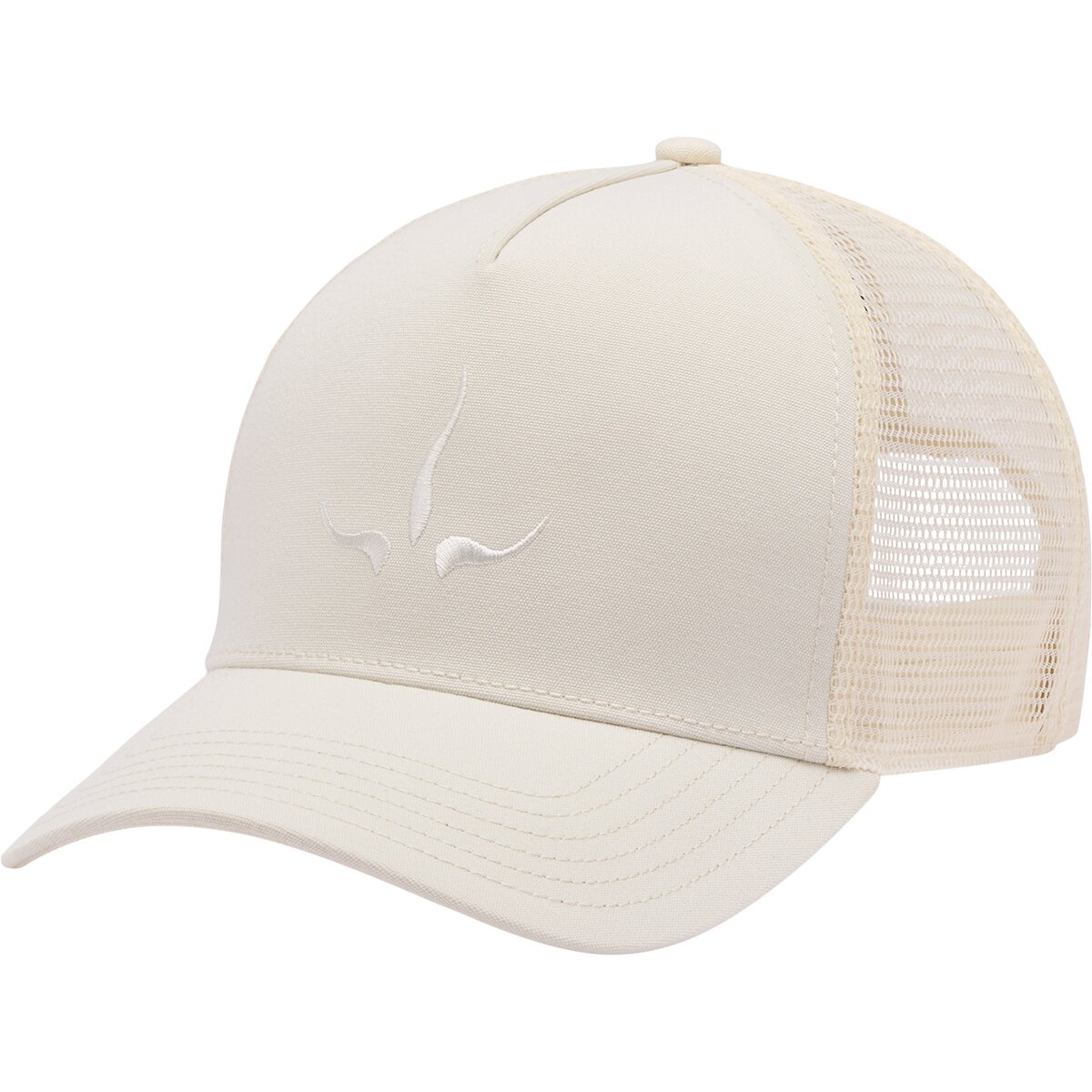 Image of prAna Desert Road Emb Trucker Hat Alba PrAna Horns, One Size