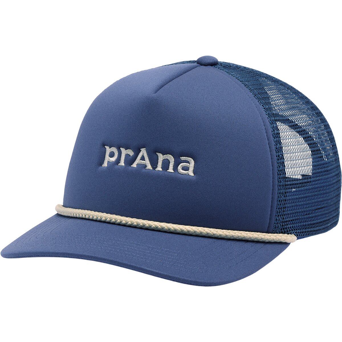 Image of prAna Doohickey Foam Trucker Hat Bluff Blue, One Size
