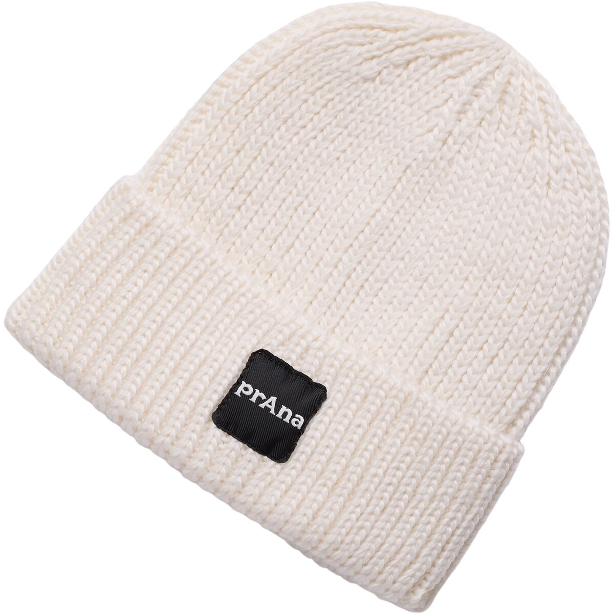 Image of prAna Logo Beanie Soft White, One Size