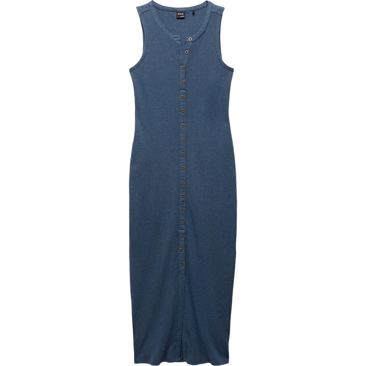 Image of prAna Cambria Cove Maxi Dress - Women's Bluff Blue Heather, L