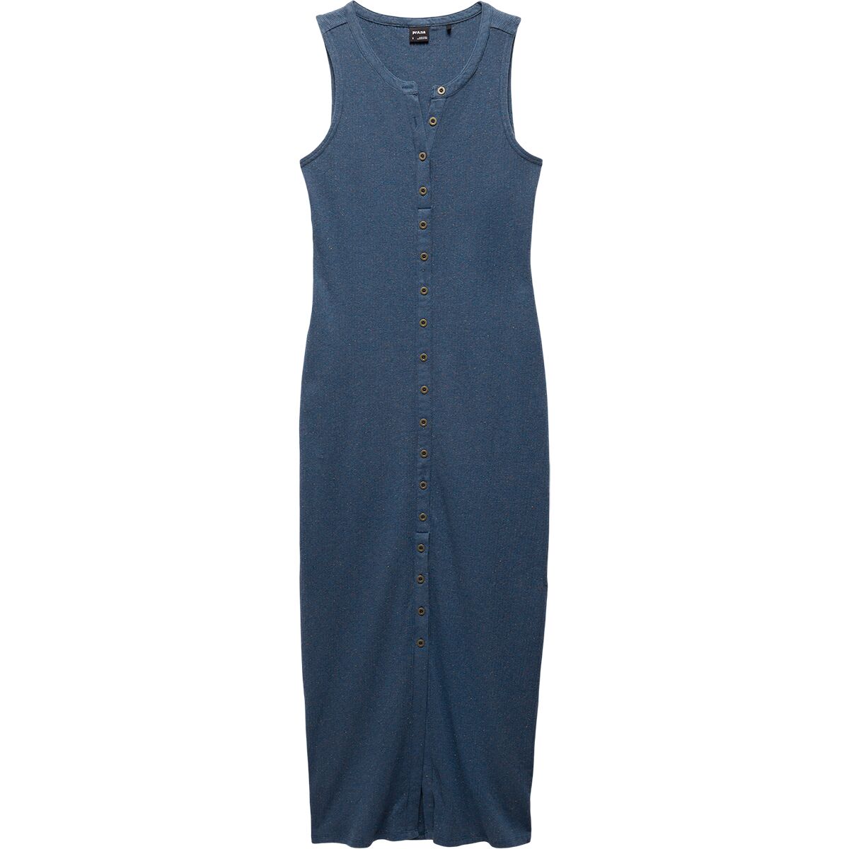 Image of prAna Cambria Cove Maxi Dress - Women's Bluff Blue Heather, XL