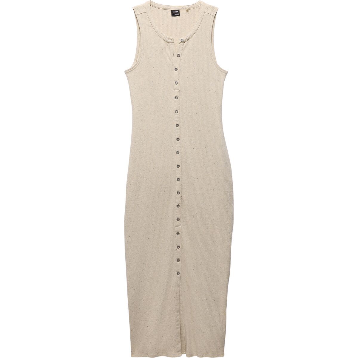 Image of prAna Cambria Cove Maxi Dress - Women's Oatmeal Heather, M