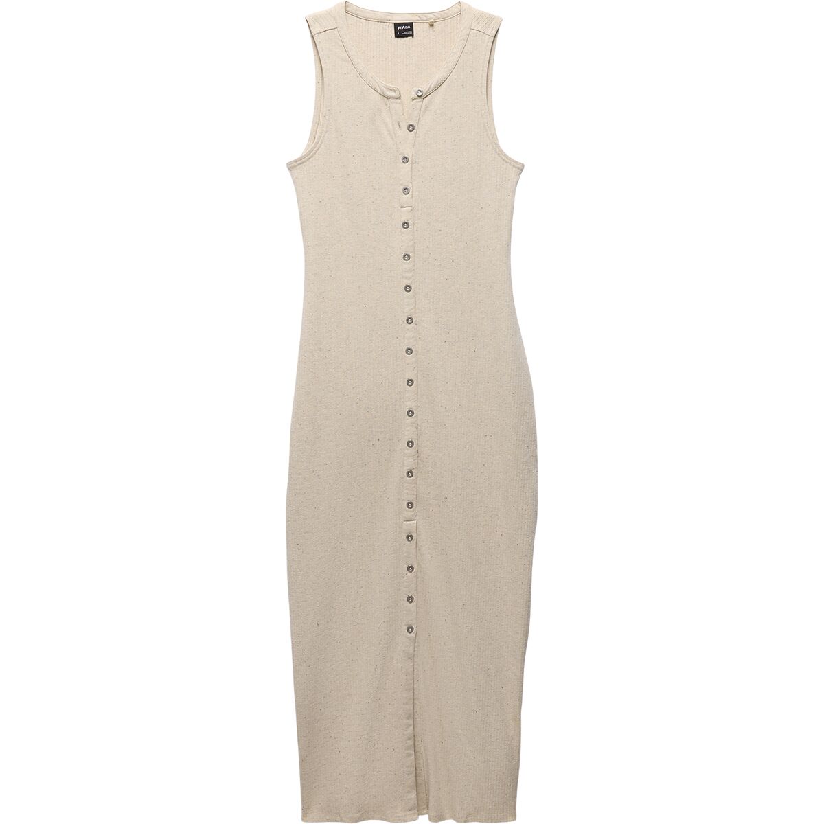 Image of prAna Cambria Cove Maxi Dress - Women's Oatmeal Heather, S