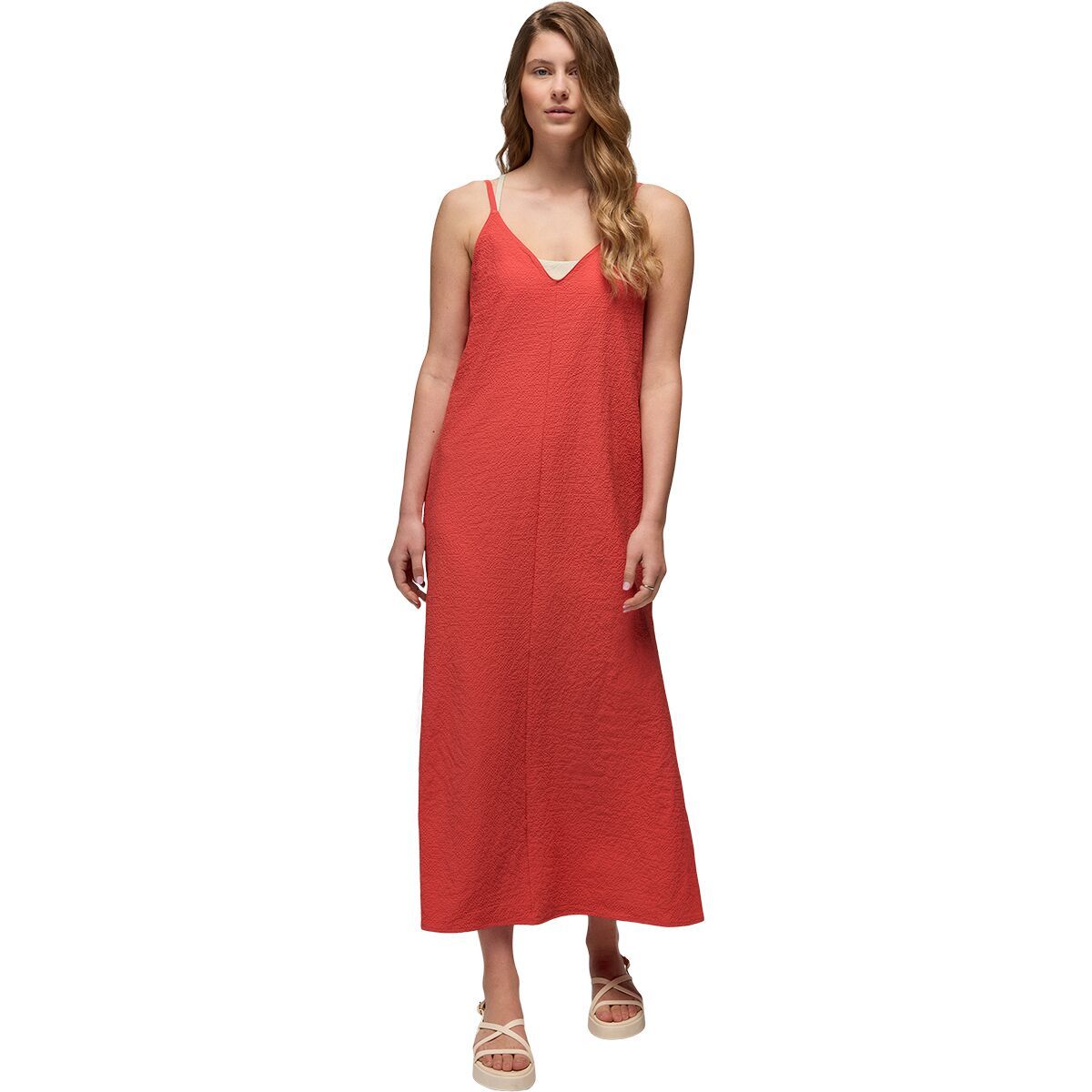 Image of prAna Coastal Sol Maxi Dress - Women's Lychee, L