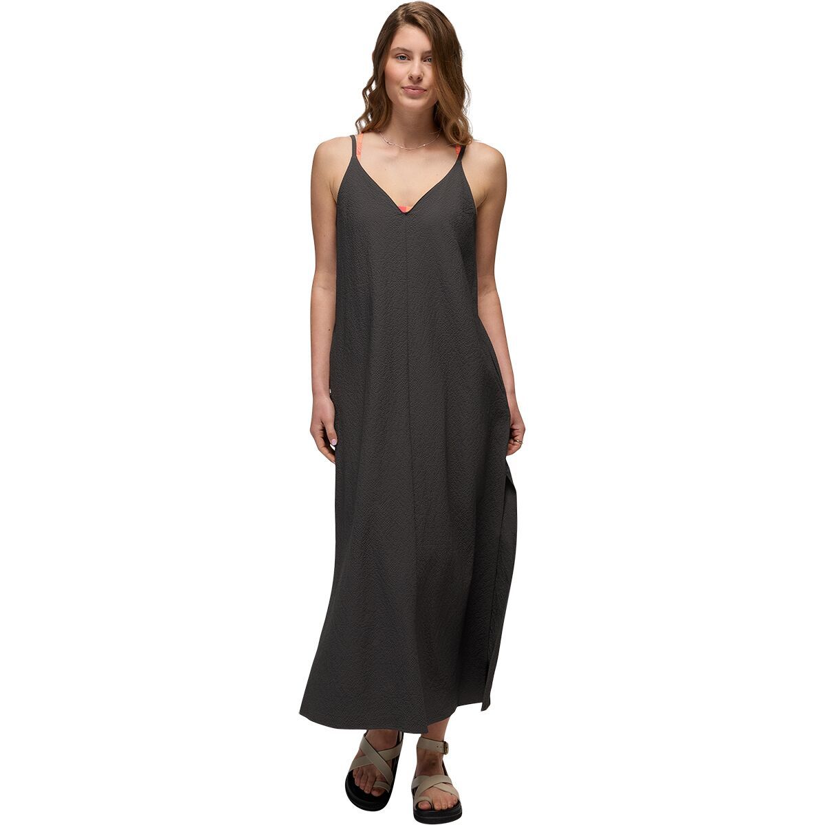 Image of prAna Coastal Sol Maxi Dress - Women's Shadow, L