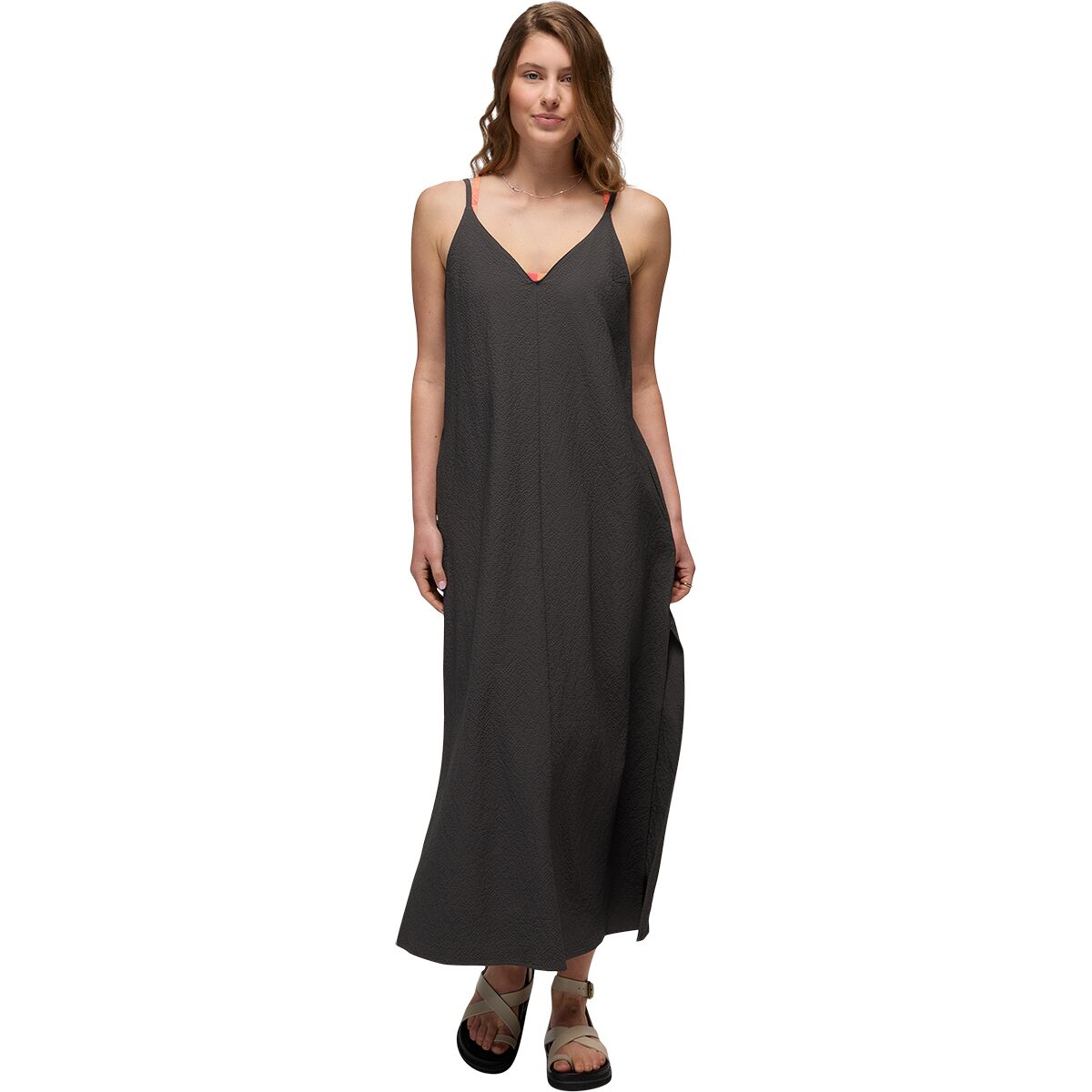 Image of prAna Coastal Sol Maxi Dress - Women's Shadow, M