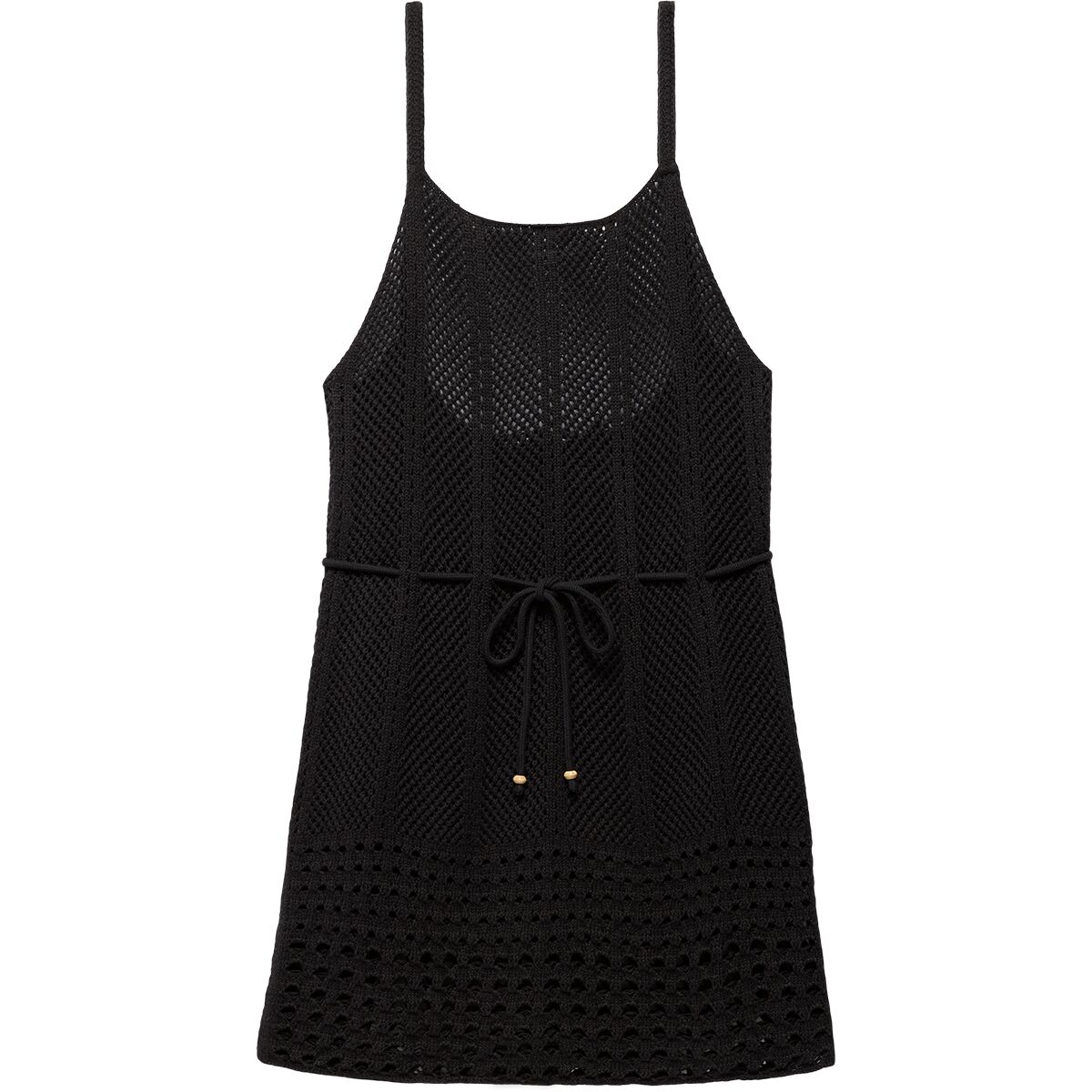 Image of prAna Crochet Mini Dress - Women's Black, M