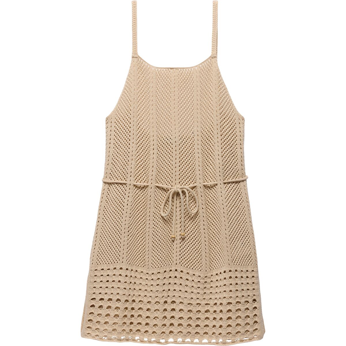 Image of prAna Crochet Mini Dress - Women's Natural, M