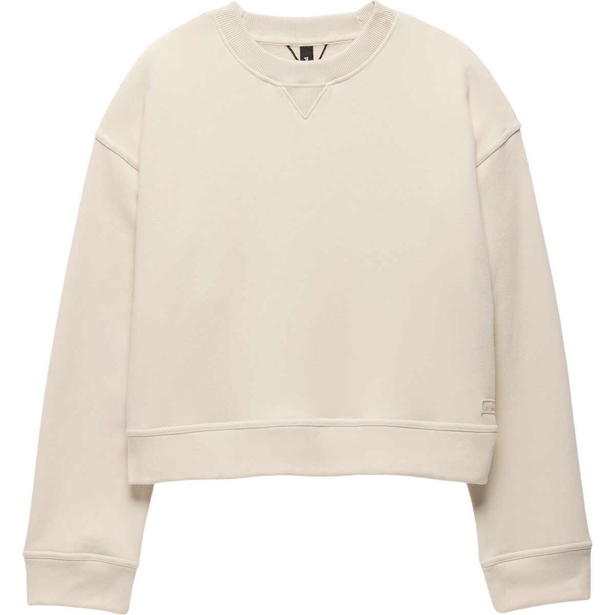 Image of prAna DreamTerry Crew Sweatshirt - Women's Beach Pebble, XL
