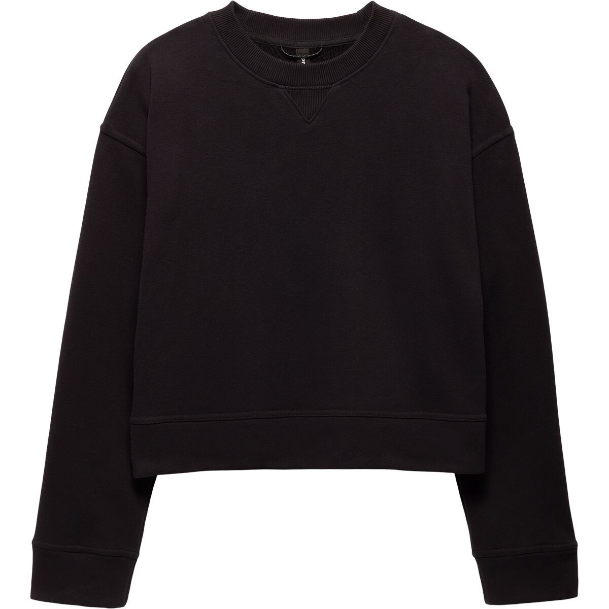 Image of prAna DreamTerry Crew Sweatshirt - Women's Black, S
