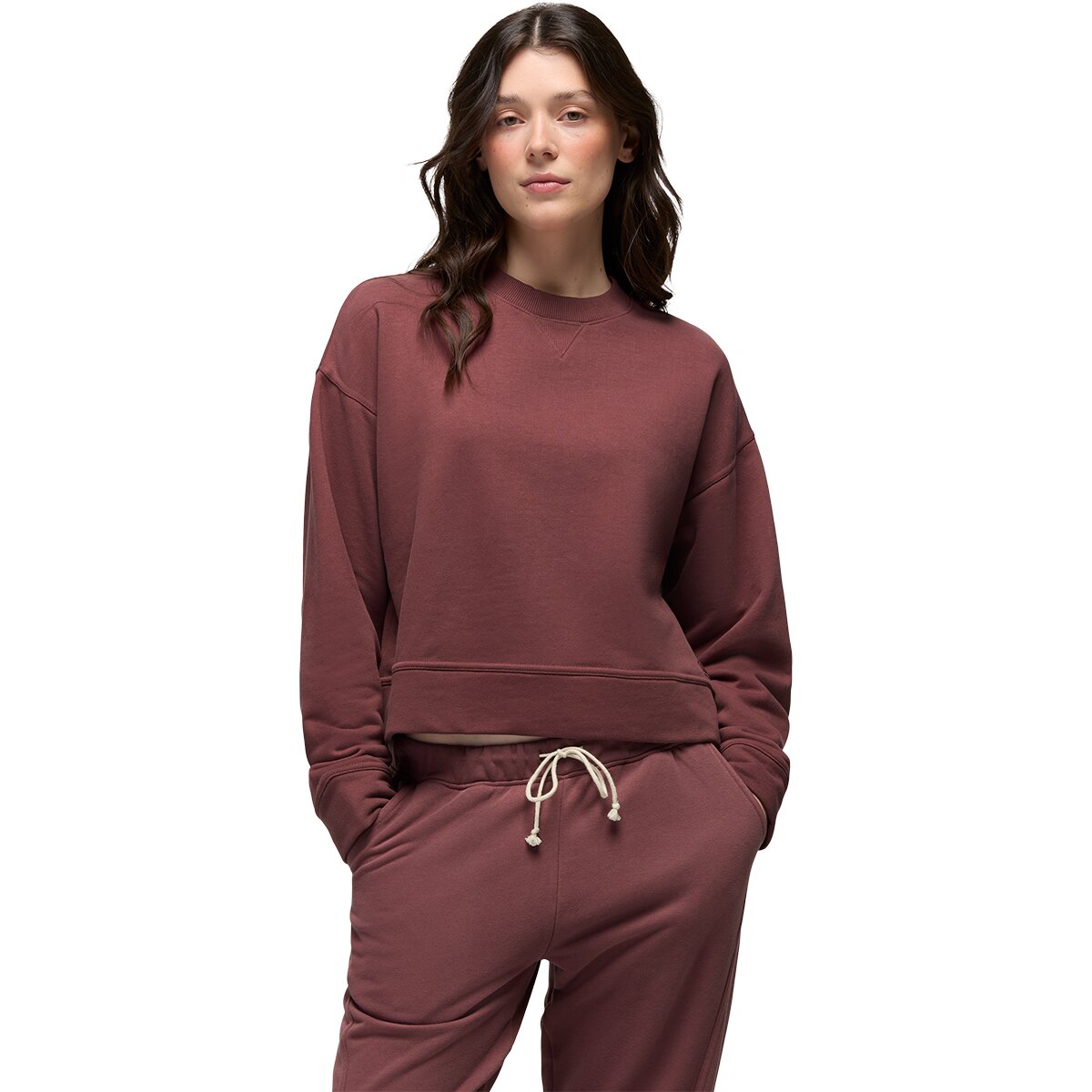 Image of prAna DreamTerry Crew Sweatshirt - Women's Newberry, XS