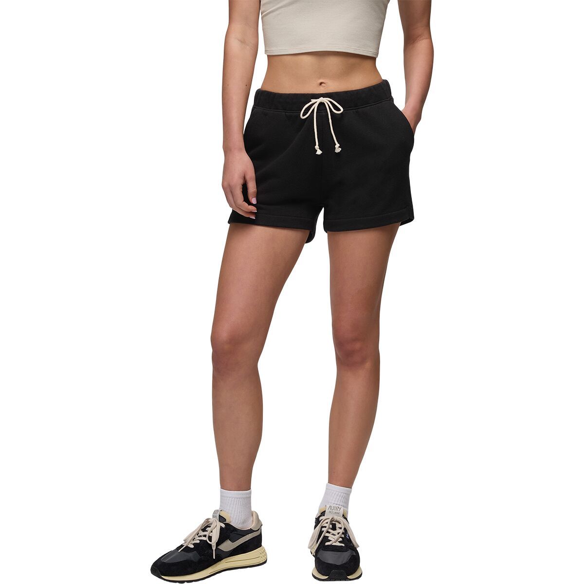 Image of prAna DreamTerry Short - Women's Black, XS